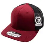 Burgundy/Black