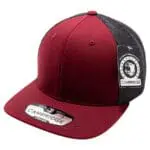 Burgundy/Charcoal