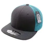 Charcoal/Neon Blue