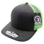 Charcoal/Neon Green