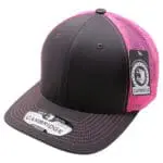 Charcoal/Neon Pink