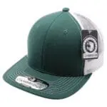 Dark Green/White