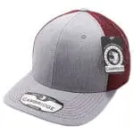 Heather Gray/Burgundy