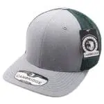 Heather Gray/Dark Green