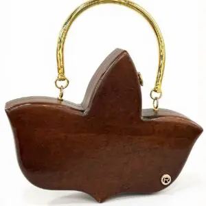 Ivy Leaf Wood Bag