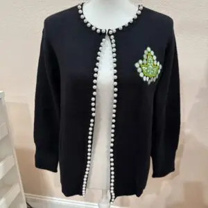 Pearl Cardigan - Black